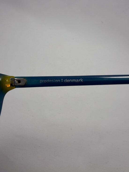 ProDesign Denmark Blue Purple Eyeglasses Frames Only main image 3